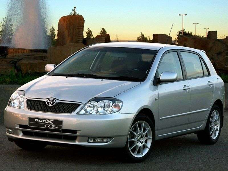 Toyota Corolla E120RunX hatchback 5 bit. 1.5 AT (2001–2002)