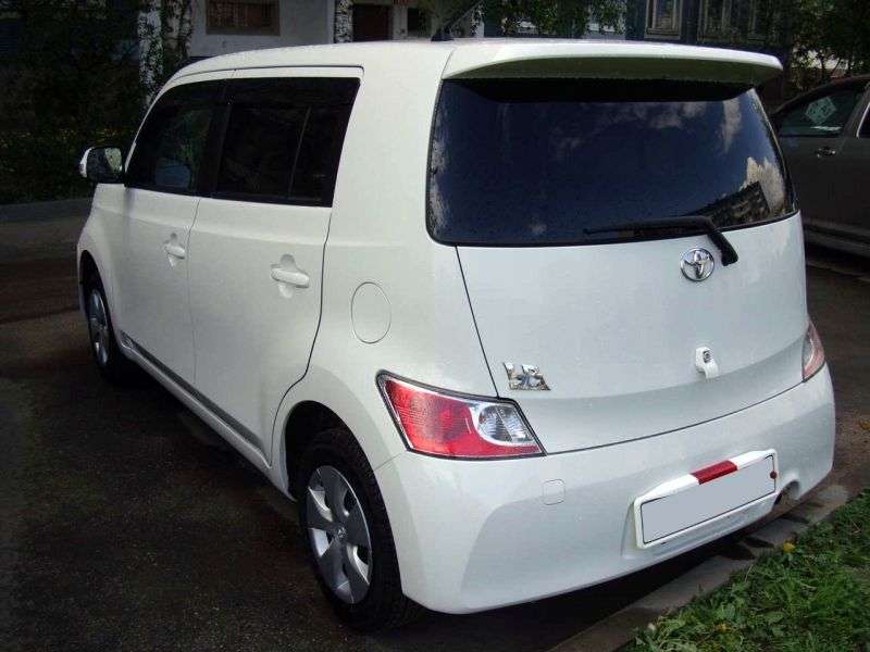 Toyota BB 2nd generation [restyled] minivan 1.5 AT 2WD (2008 – n.)