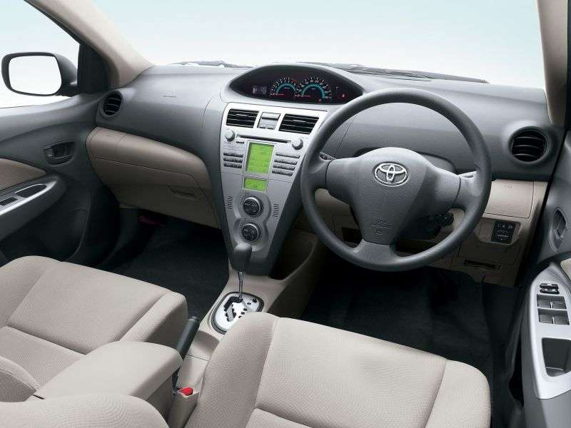 Toyota Belta XP90 [restyling] sedan 1.3 CVT (2008–2012)
