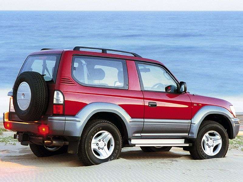 Toyota Land Cruiser Prado J90 [zmiana stylizacji] SUV 3 drzwiowy. 3,0 D MT (2000–2002)