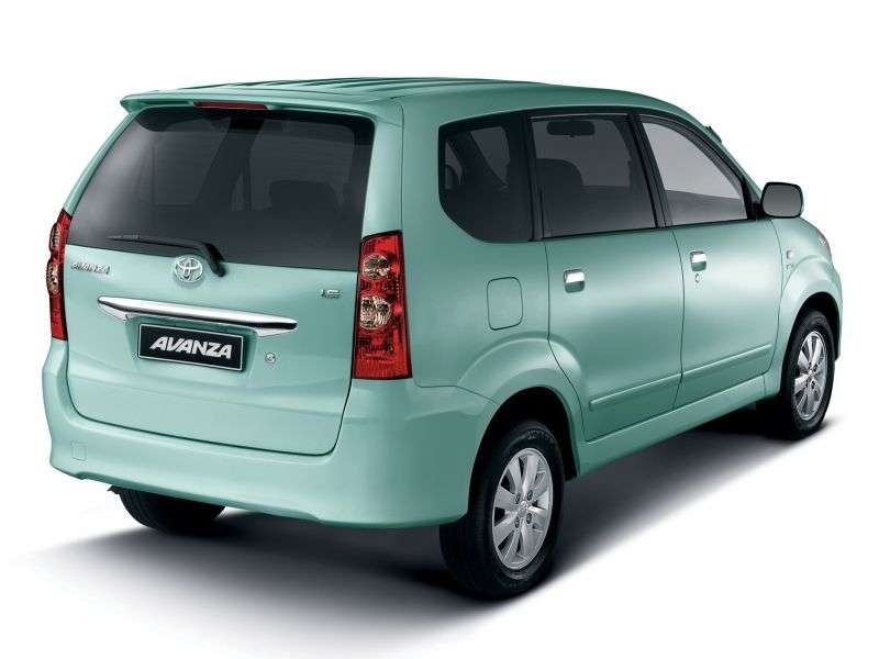 Toyota Avanza 1st generation [restyled] minivan 1.3 MT (2009–2011)