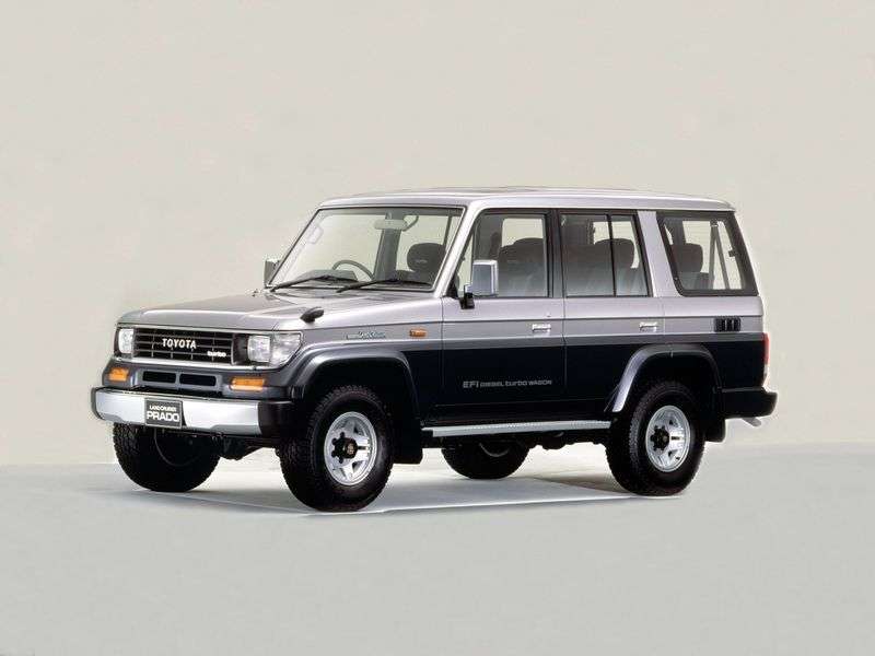 5 drzwiowy SUV Toyota Land Cruiser Prado J70 2.4 DT AT (1990 1992)