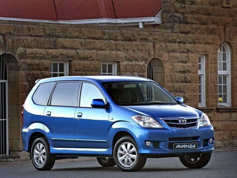 Toyota Avanza 1st generation [restyled] minivan 1.3 AT (2009–2011)