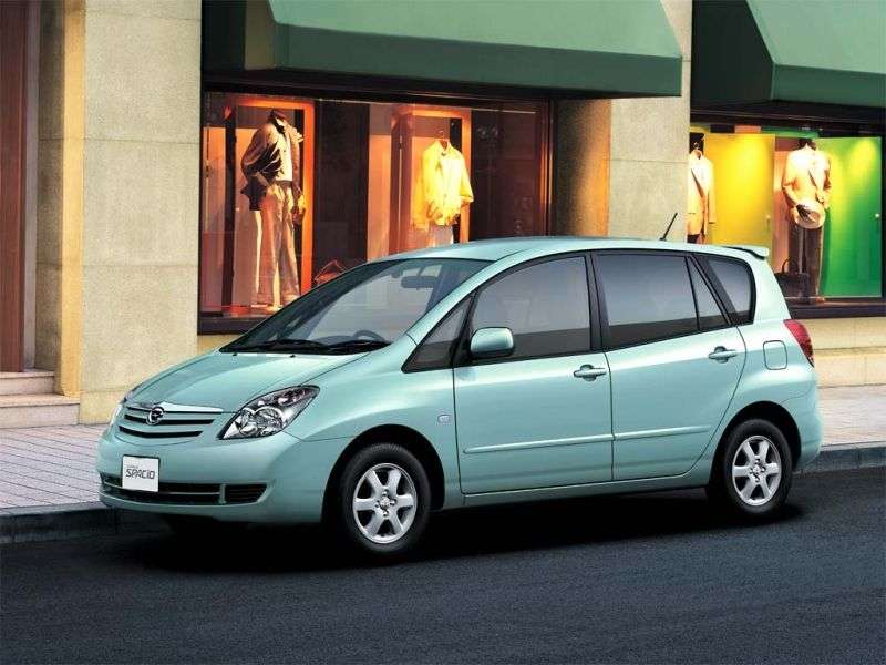Toyota Corolla Spacio 2. generacja [zmiana stylizacji] minivan 1.8 AT (2003 2007)