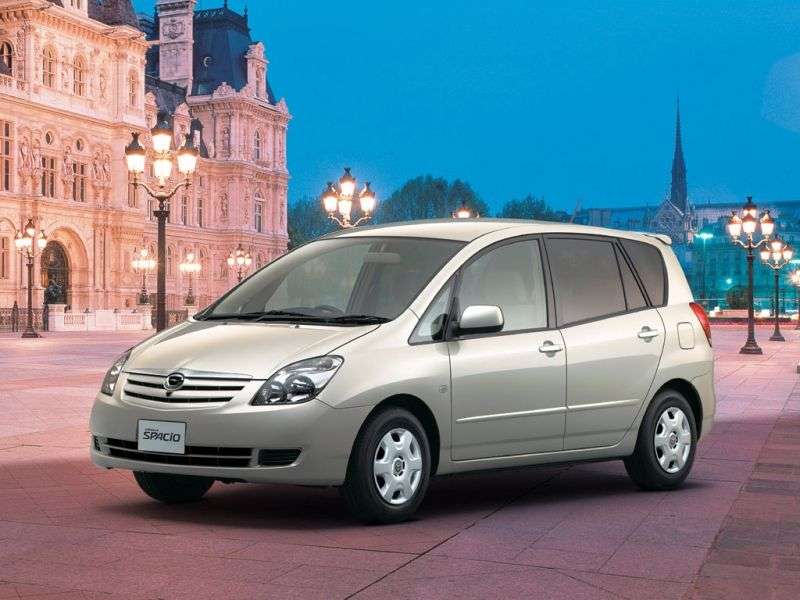 Toyota Corolla Spacio 2. generacja [zmiana stylizacji] minivan 1.8 AT 4WD (2003 2007)