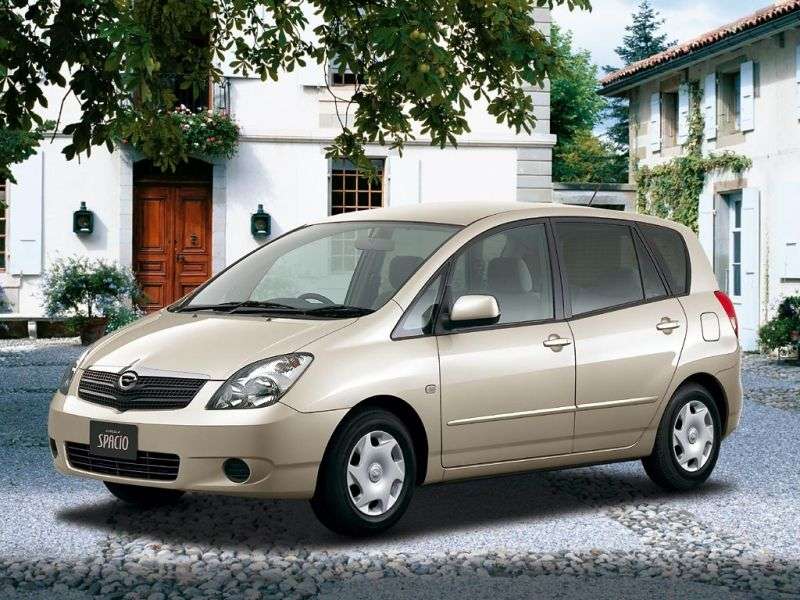 Toyota Corolla Spacio minivan drugiej generacji 1.8 AT (2001 2003)