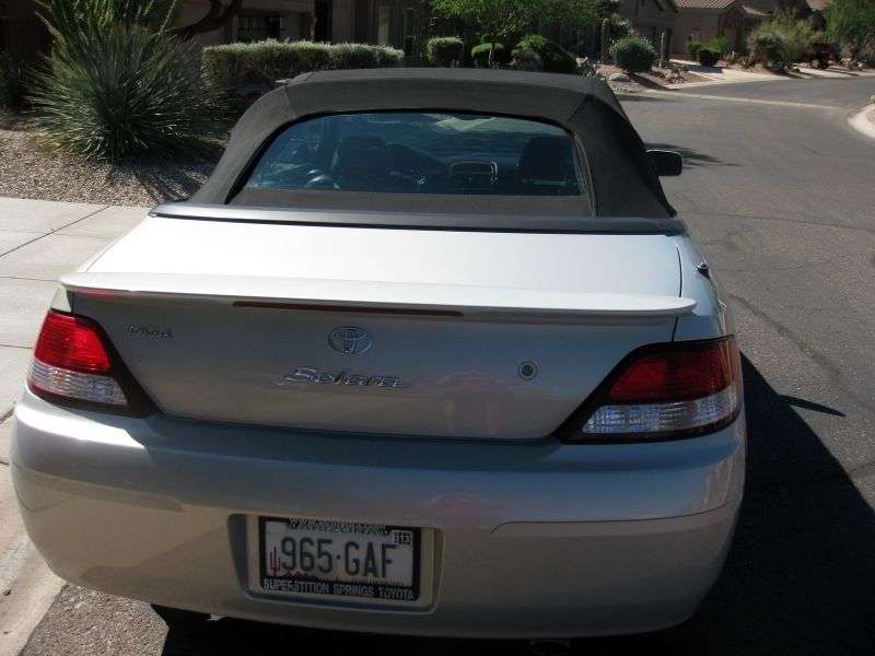 Toyota Camry Solara XV20 Cabrio 3.0 AT (1999 2002)