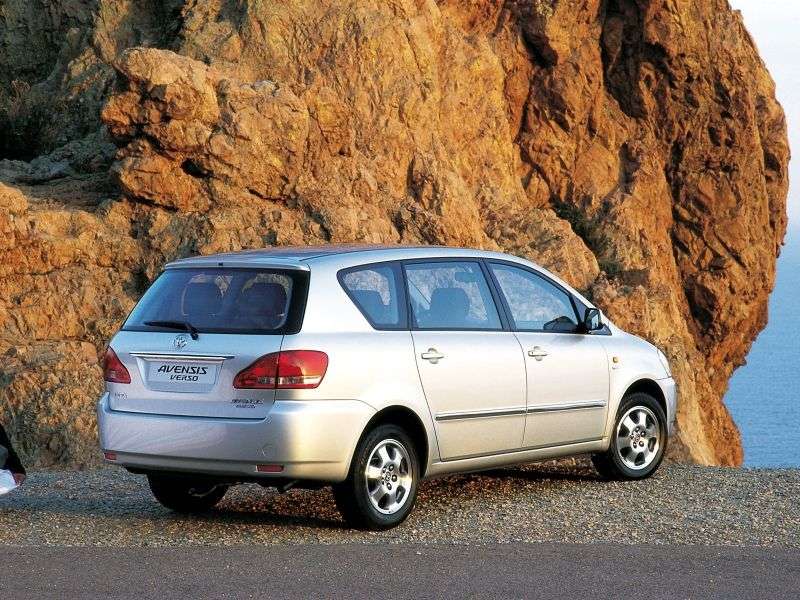 Toyota Avensis Verso 1st generation minivan 2.0 TD MT (2001–2003)