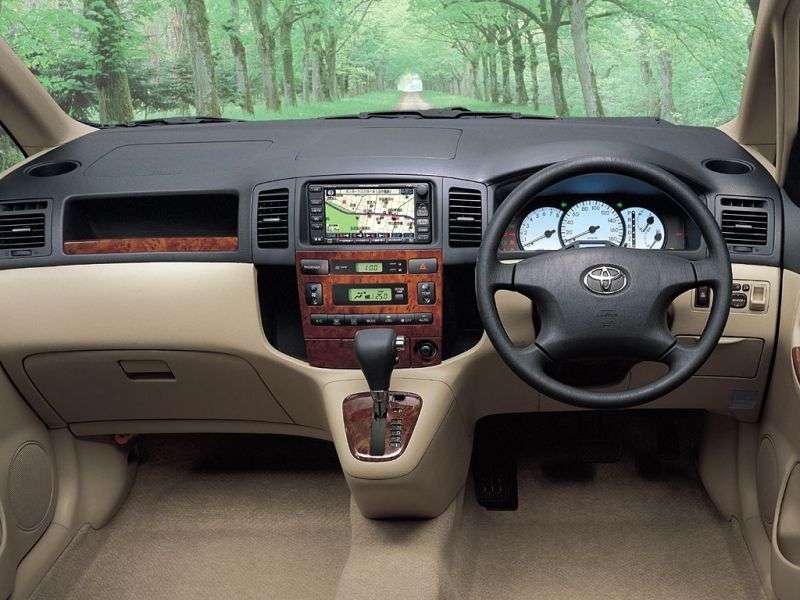 Toyota Corolla Spacio 2nd generation minivan 1.8 AT (2001–2003)