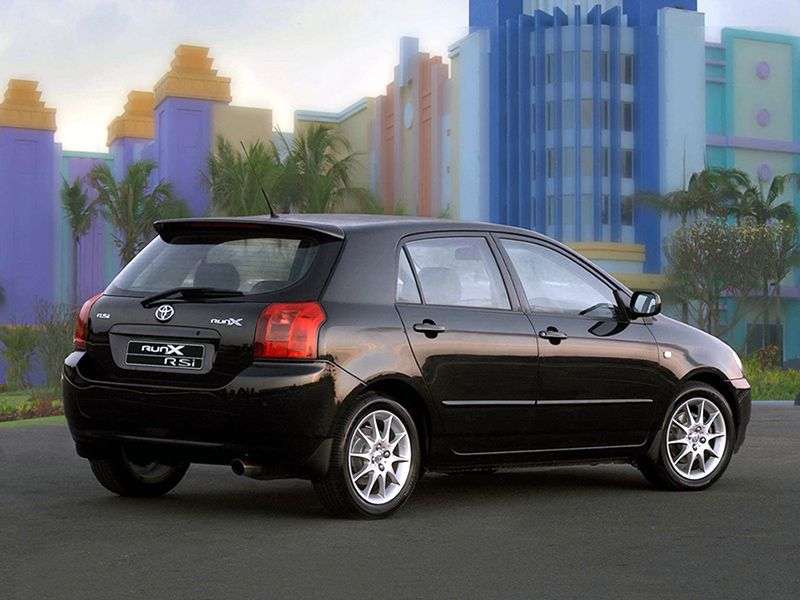 Toyota Corolla E120RunX hatchback 5 bit. 1.5 AT (2001–2002)