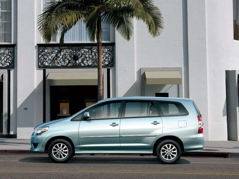 Toyota Innova 1.generacja [2. zmiana stylizacji] minivan 2.0 MT 7seat (2012 obecnie)