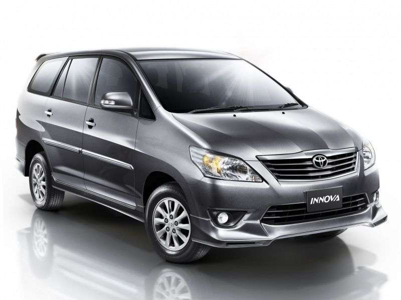 Toyota Innova 1.generacja [2. zmiana stylizacji] minivan 2.0 AT 7seat (2012 obecnie)