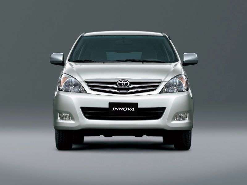 Toyota Innova 1st generation [restyled] minivan 2.0 AT 7seat (2008–2011)