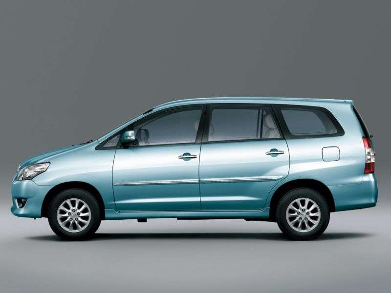 Toyota Innova 1.generacja [2. zmiana stylizacji] minivan 2.0 MT 7seat (2012 obecnie)