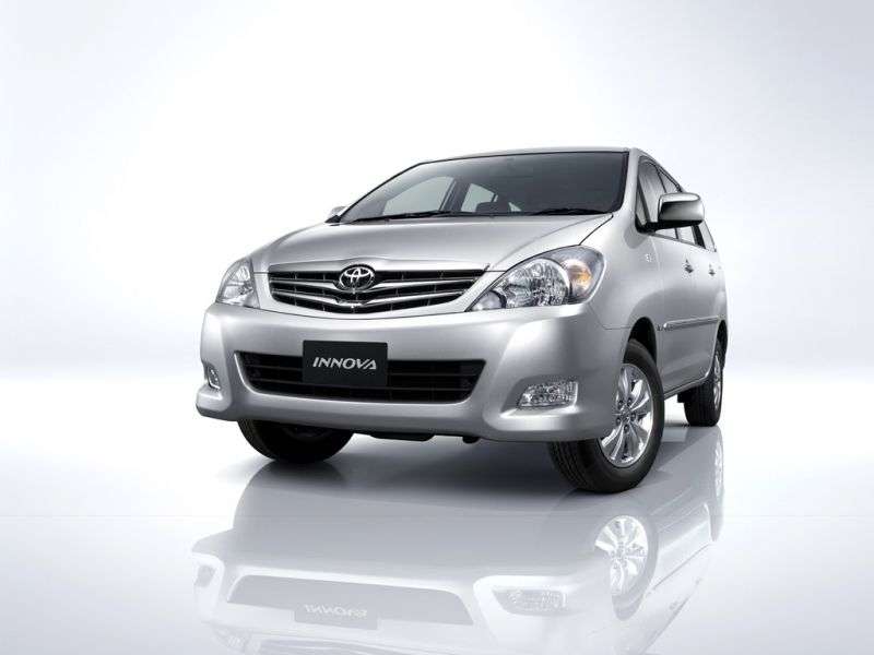 Toyota Innova 1.generacja [zmiana stylizacji] minivan 2.5 D 4D MT 8seat (2008–2011)
