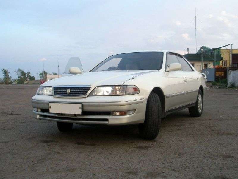 Toyota Mark II X100 [restyled] sedan 3.0 AT (1998–2000)