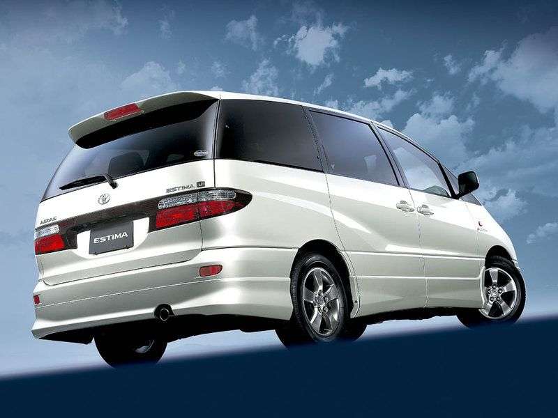 Toyota Estima minivan drugiej generacji 2.4 Hybrid CVT 4WD (2001 2006)