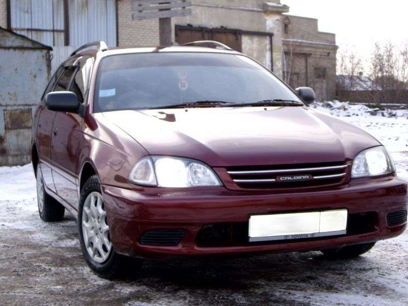 Toyota Caldina 2nd generation [restyling] station wagon 2.0 AT 4WD GT (2000–2002)