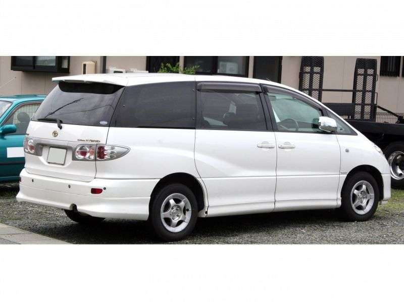 Toyota Estima minivan drugiej generacji 2.4 Hybrid CVT 4WD (2001 2006)