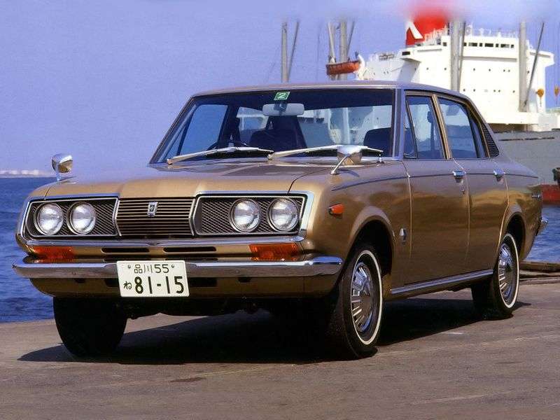 Toyota Mark II T60 / T70 [restyling] 1.6 MT sedan (1970–1972)