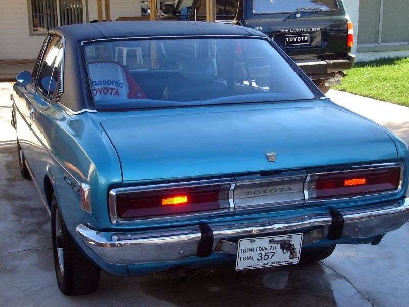 Toyota Mark II T60 / T70 [restyling] coupe 1.9 MT (1970–1972)