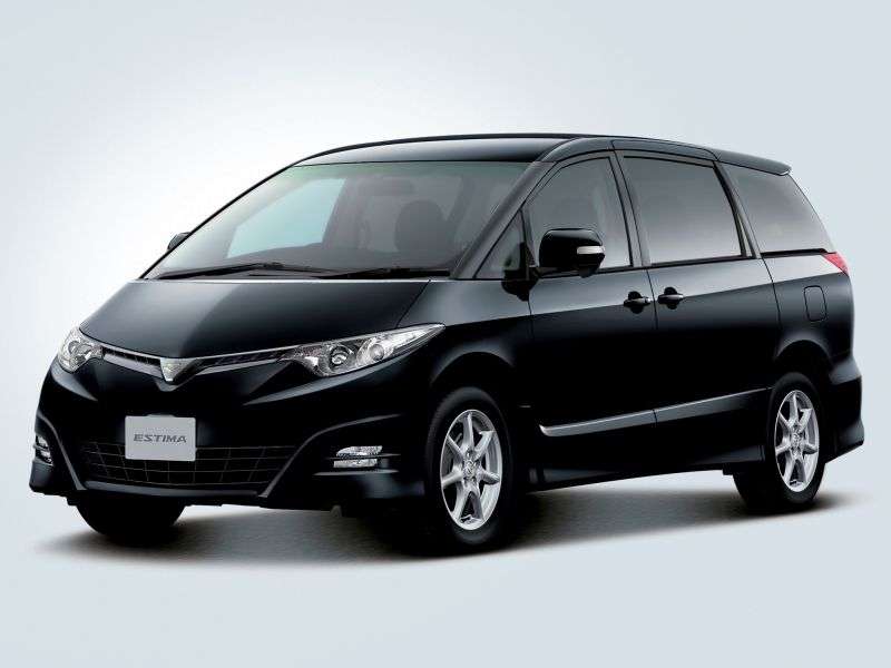 5 drzwiowy minivan Toyota Estima trzeciej generacji 2.4 CVT 4WD (2006 obecnie)