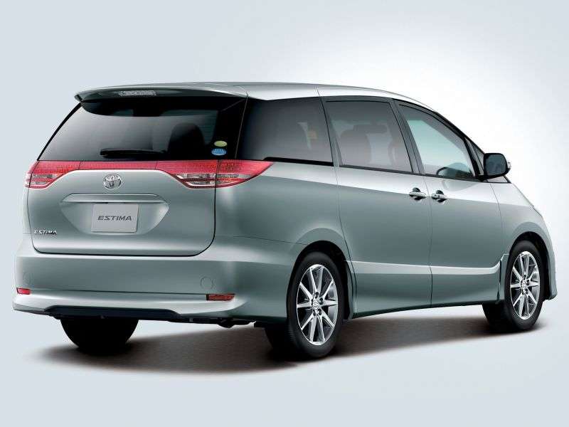 5 drzwiowy minivan Toyota Estima trzeciej generacji 2,4 CVT (2006 obecnie)