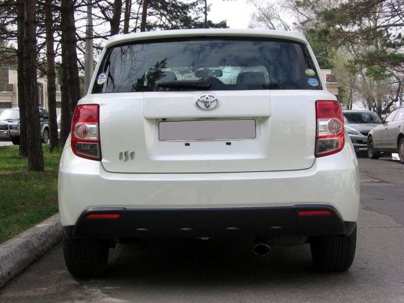 Toyota Ist 2.generacji hatchback 1.5 CVT 4WD (2007 obecnie)