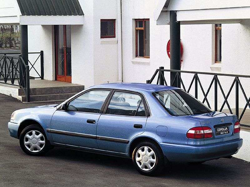Toyota Corolla E110 [zmiana stylizacji] JDM sedan 2.0 D AT (1997 2000)