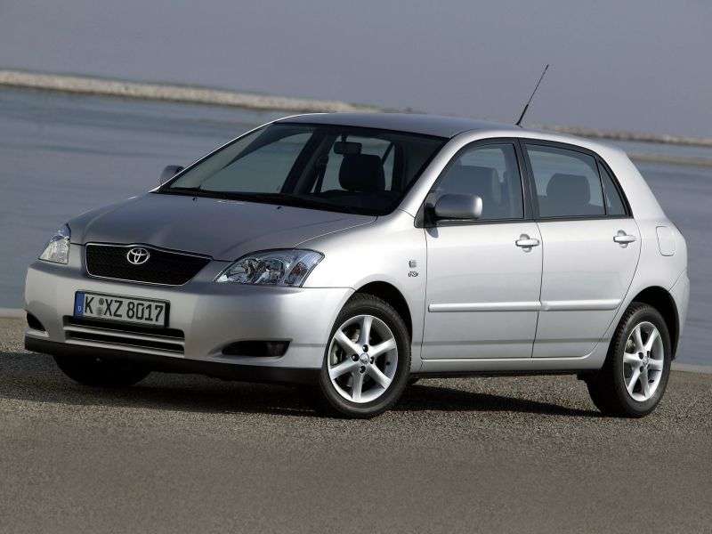 Toyota Corolla E120hetchbek 5 dv. 2.0 D 4D MT (2001–2004)