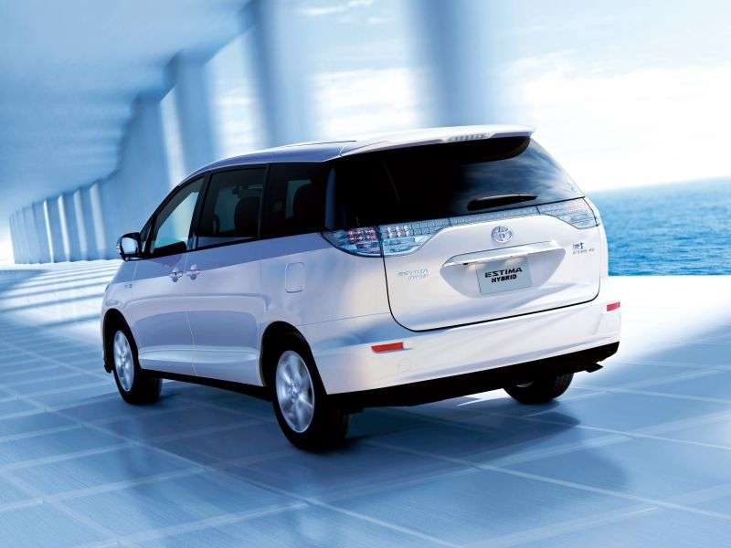Toyota Estima 3rd generation Hybrid 5 door minivan 2.4 CVT 4WD (2006 – present)