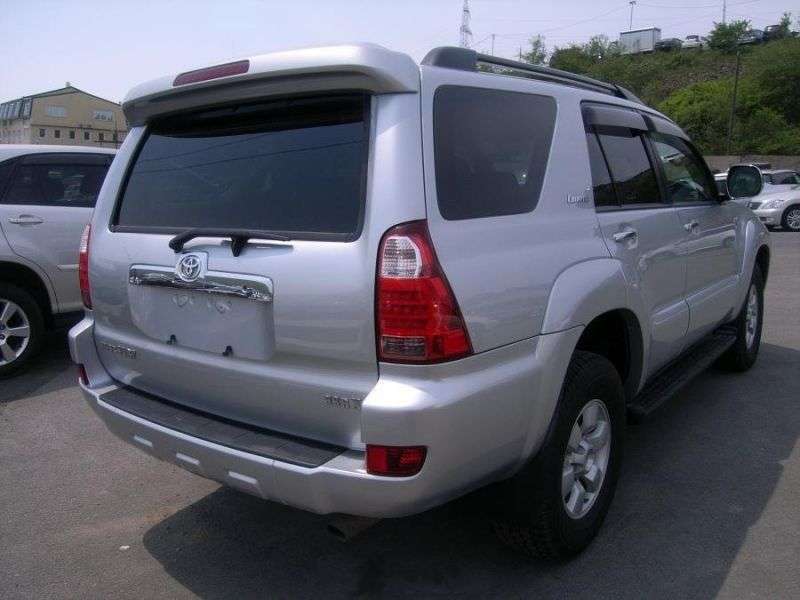 Toyota Hilux Surf 4th generation [restyling] SUV 4.0 AT AWD (2005–2009)