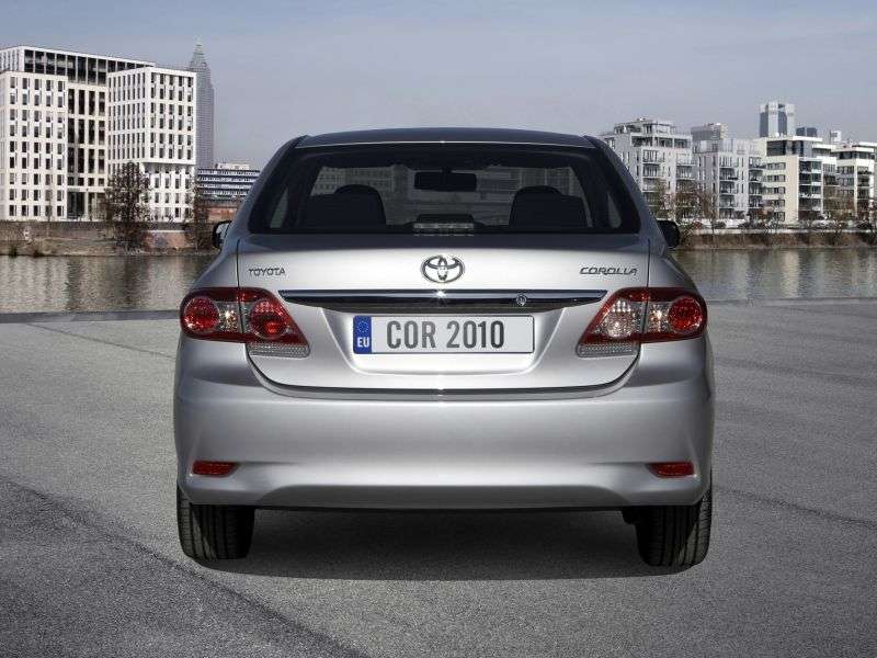 Toyota Corolla E150 [restyling] 4 door sedan 1.6 MT Elegance (2012) (2010–2013)