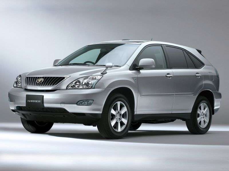 Toyota Harrier 2 generation crossover 5 bit. 3.0 AT 4WD (2003 – present)
