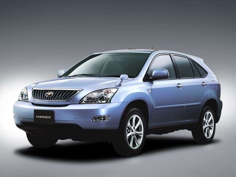 Toyota Harrier 2 generation crossover 5 bit. 2.4 AT 4WD (2003 – present)