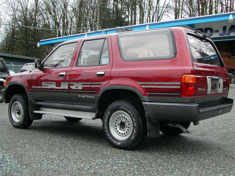 Toyota Hilux Surf 2 generation SUV 5 doors 2.0 AT AWD (1989–1991)