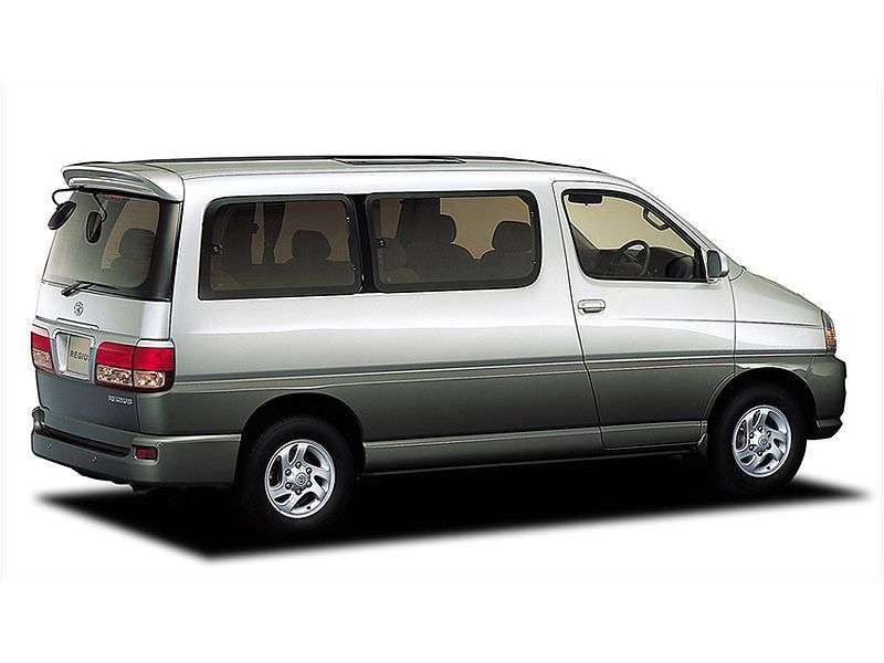 Toyota Regius 1st generation [restyled] minivan 3.0 D AT (1999–2002)