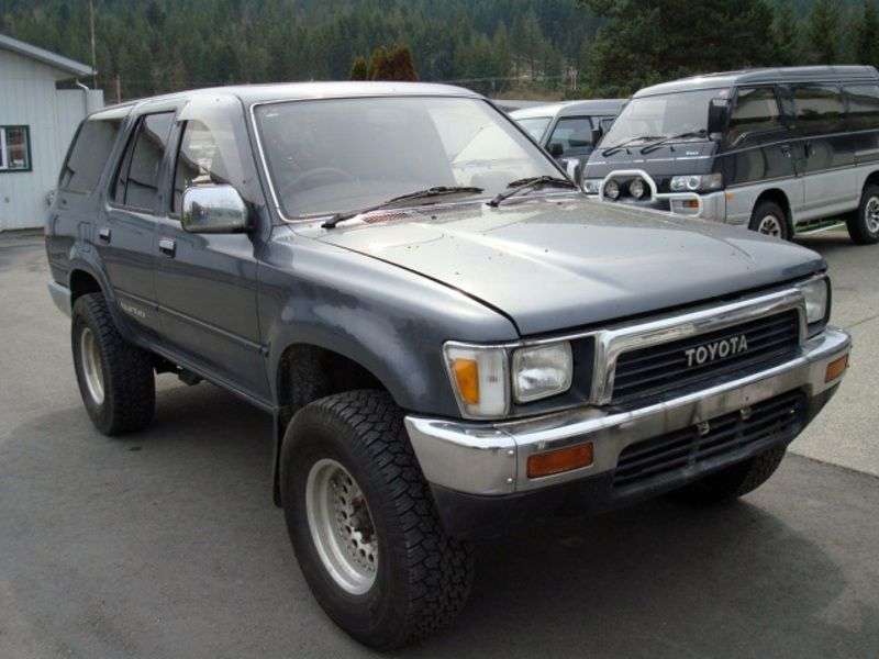 Toyota Hilux Surf 2 generation SUV 5 doors 2.4 TD MT AWD (1989–1992)