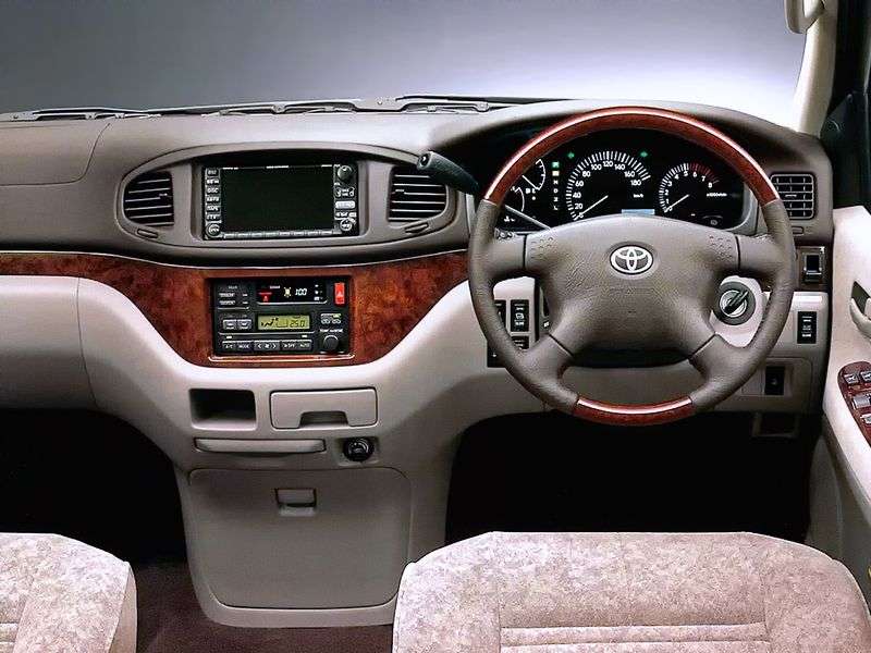Toyota Regius 1st generation [restyled] minivan 2.7 AT (1999–2002)