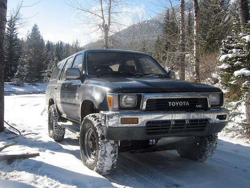 Toyota Hilux Surf 2 generation SUV 5 doors 2.4 TD AT AWD (1989–1992)