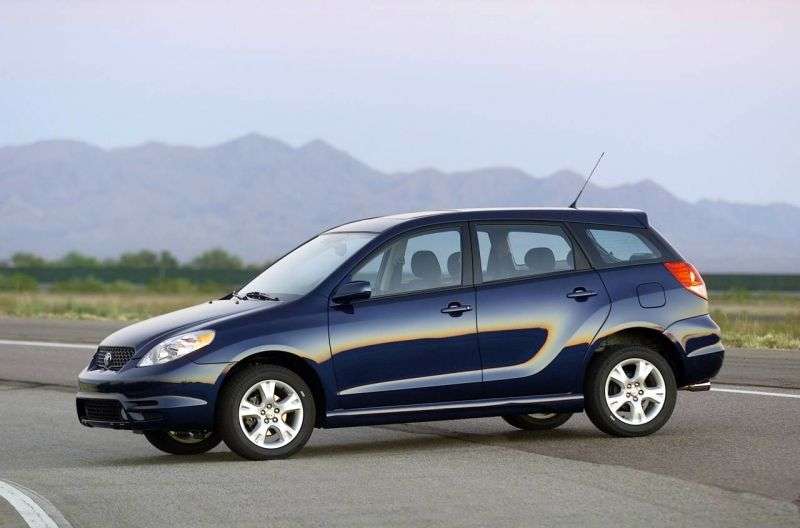 Toyota Matrix 1st generation XR hatchback 5 dv. 1.8 AT AWD (2003–2005)