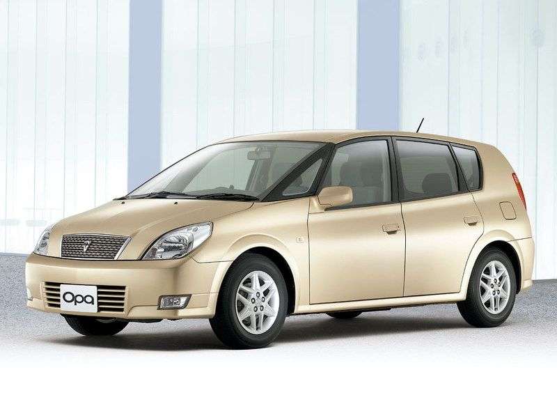 Toyota Opa minivan pierwszej generacji 1.8 AT (2000 2002)