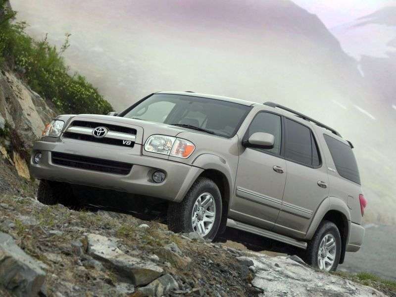 Toyota Sequoia 1st generation [restyled] SUV 4.7 AT (2005–2007)