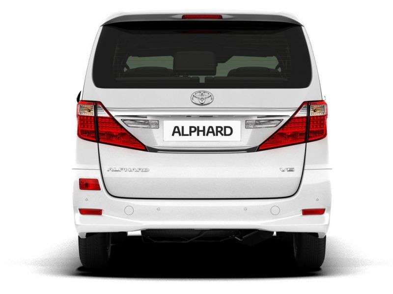Toyota Alphard 2nd generation [restyled] minivan 2.4 AT 4WD (2011 – n.)
