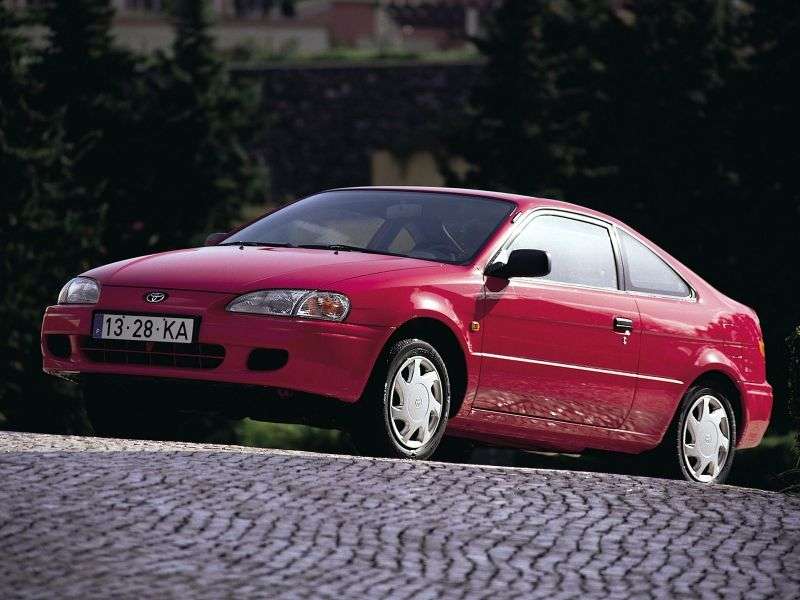 Toyota Paseo 2nd generation coupe 1.5 MT Overdrive (1996–1999)
