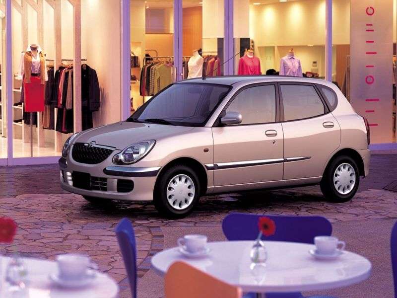 Toyota Duet 1.generacji [zmiana stylizacji] hatchback 1.3 MT (2001 2004)