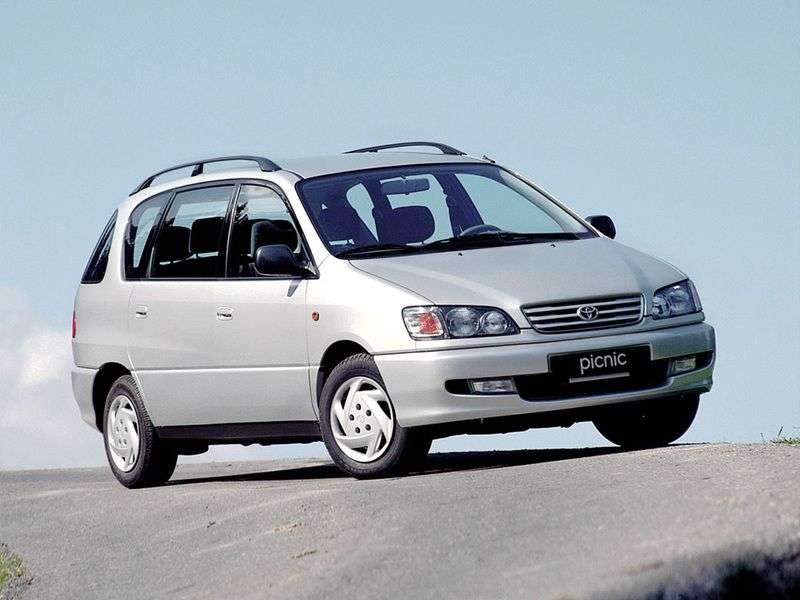 Toyota Picnic 1st generation minivan 2.0 AT (1996–2001)