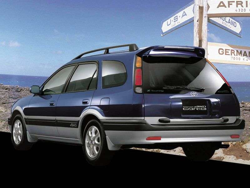 Toyota Sprinter Carib 1st generation wagon 1.8 AT (1995–2001)
