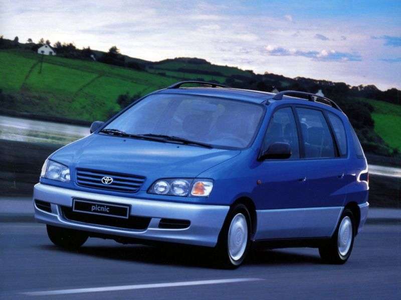 Toyota Picnic 1st generation minivan 2.0 MT (1996–2001)
