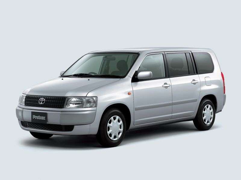 Toyota Probox 1st generation wagon 1.3 MT Van (2002 – n.)